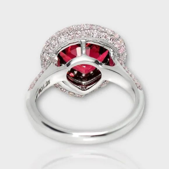 Red Tourmaline Ring - Picture 5 of 9